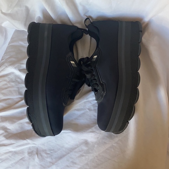 Authentic Prada black platform sneakers - Picture 9 of 9